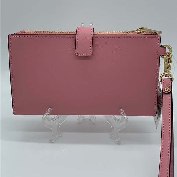 MICHAEL KORS LG DOUBLE ZIP WRISTLET CARNATION - Picture 4 of 8